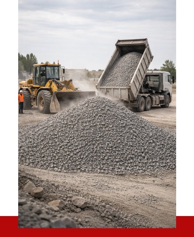 Купить щебень с доставкой в Видном от 2588 руб. | ПРОНЕРУДВдн