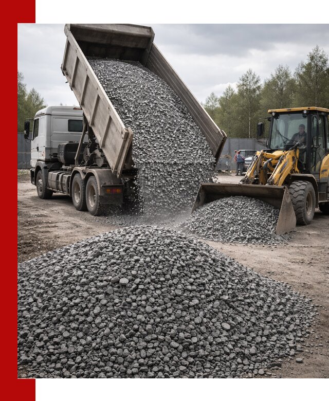 Доставка и продажа щебня гранитного в Видном