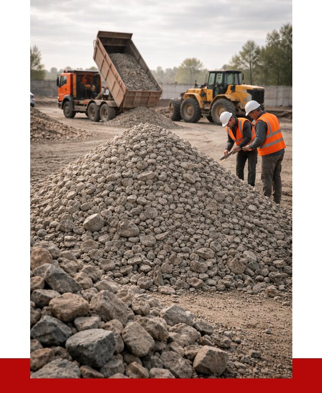 Гранитный щебень фракция 40-70 в Видном от 2588 руб ПРОНЕРУДВдн