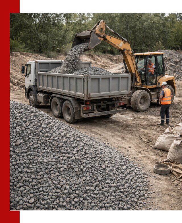 Доставка гравийного щебня в Видном оптом и в розницу