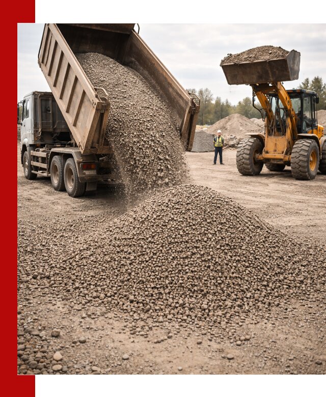 Гравийный щебень фракция 3–10 с доставкой в Видном
