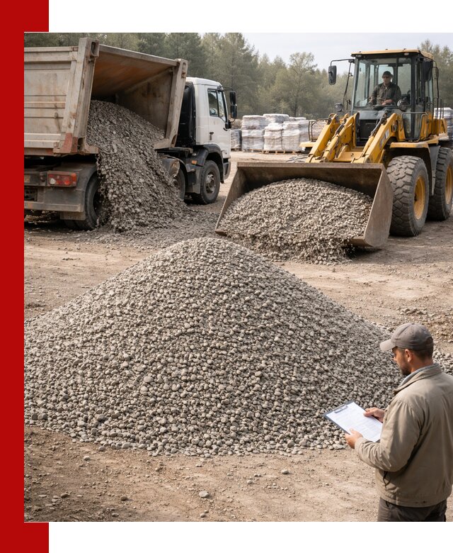 Гравийный щебень фракция 5–10 с доставкой в Видном