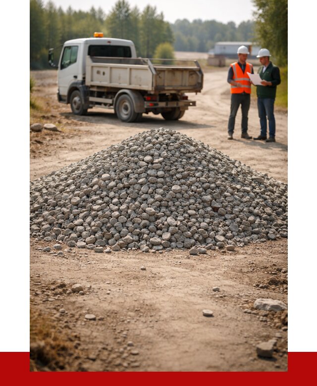 Гравийный щебень фракция 20-40 в Видном от 1242 р. | ПРОНЕРУДВдн