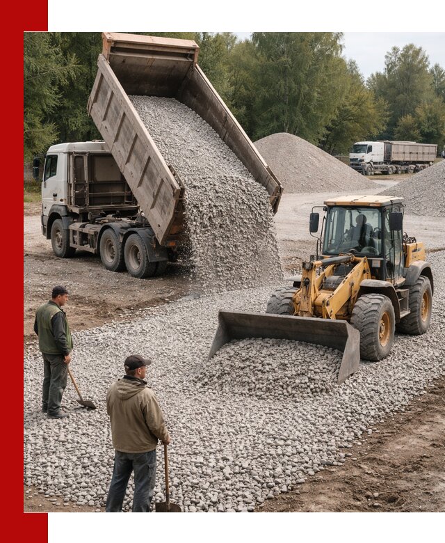 Купить гравийный щебень фракция 20-40 в Видном с доставкой