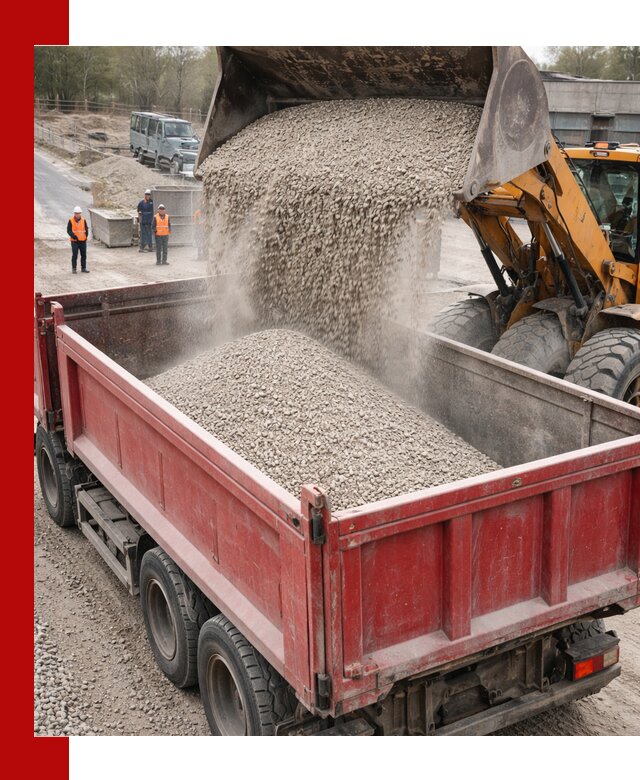 Купить известняковый щебень фракции 0-5 с доставкой в Видном