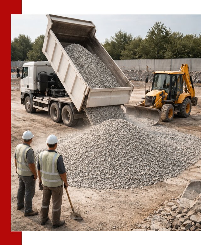 Купить известняковый щебень фракции 5–10 мм с доставкой в Видном