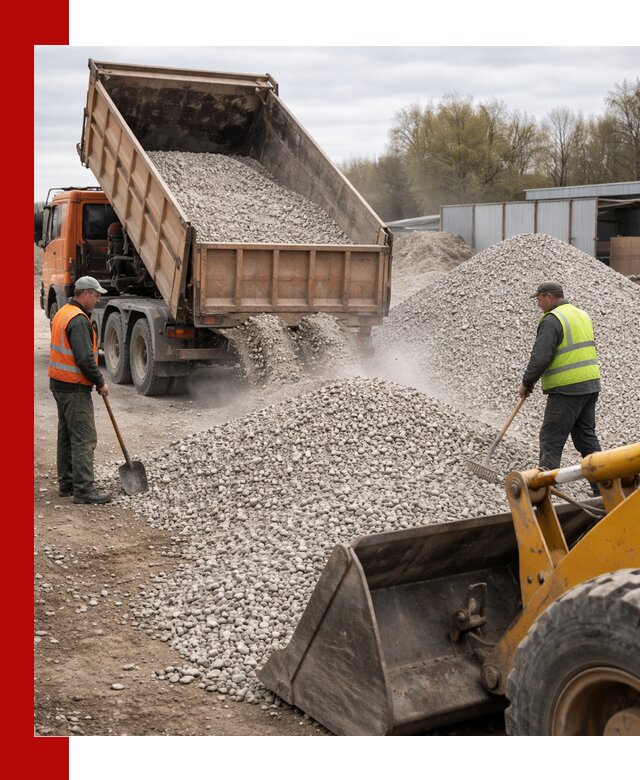Доломитовый щебень фракции 5-20 с доставкой в Видном