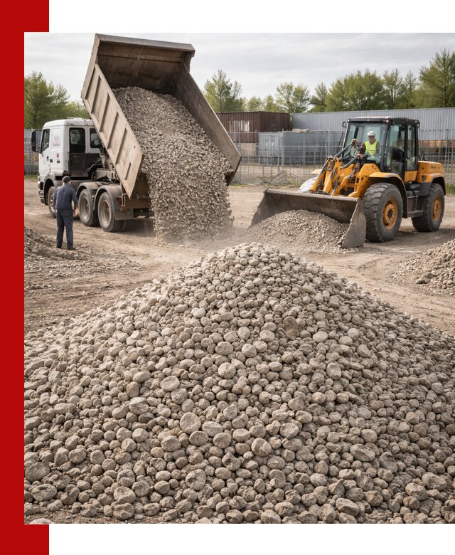 Доломитовый щебень фракции 20–41 с доставкой в Видном