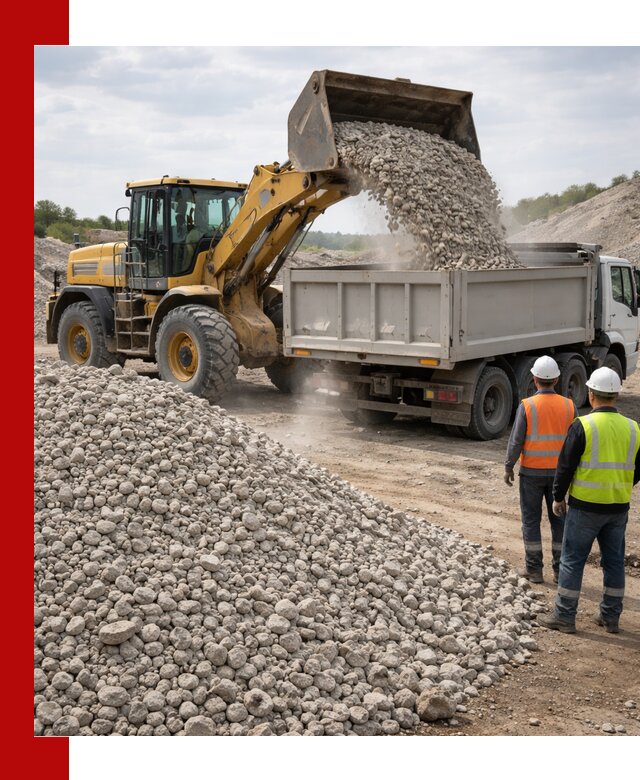 Доломитовый щебень фракция 40–71 доставка и продажа в Видном