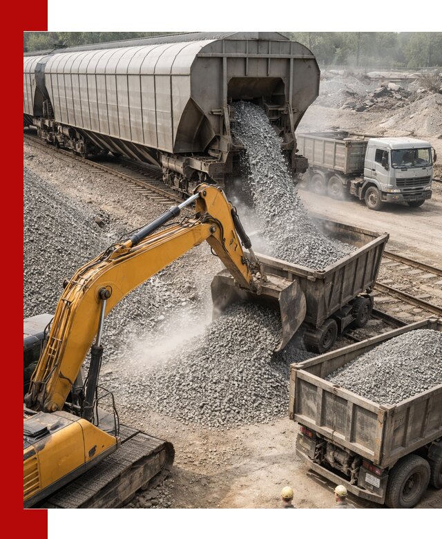 Доставка железнодорожного щебня в Видном крупными партиями быстрого отгруза