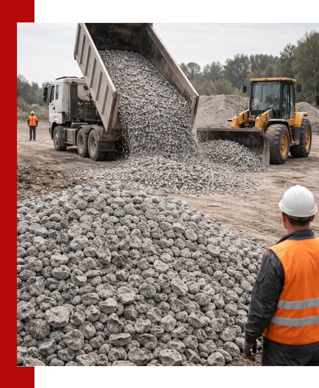 Доставка бетонного щебня фракции 20-40 в Видном