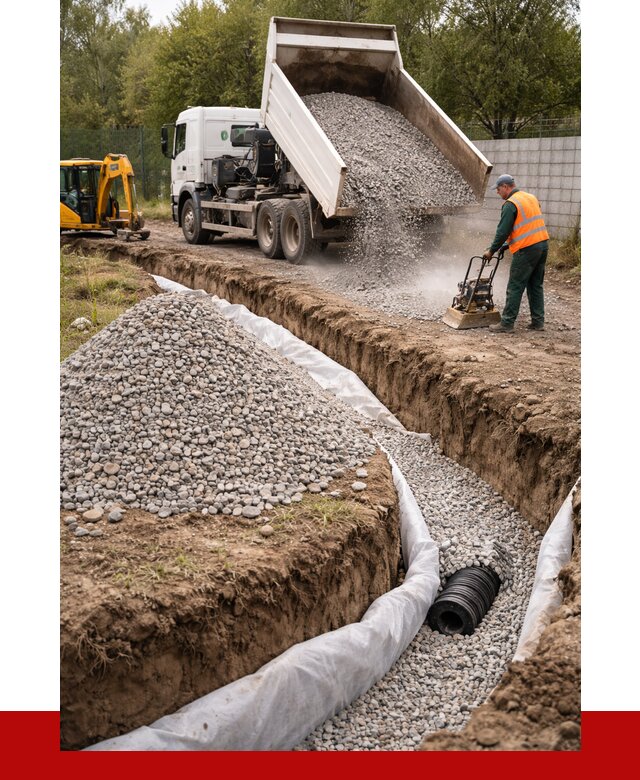 Щебень для дренажа в Видном от 1915 р., ПРОНЕРУДВдн доставка