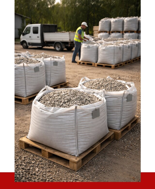 Щебень в мешках с доставкой в Видном от 4347 р. | ПРОНЕРУДВдн