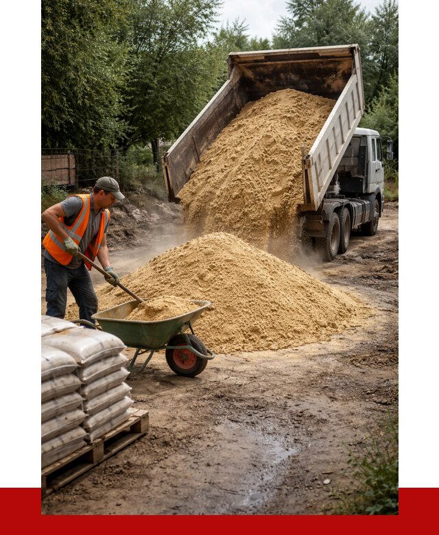 Купить песок с доставкой в Видном от 1863 р. | ПРОНЕРУДВдн