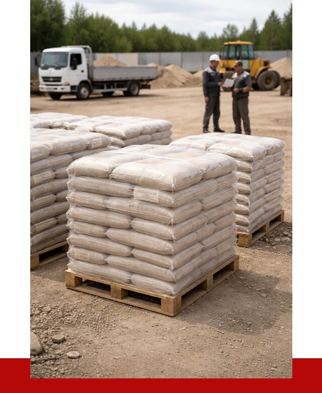 Карьерный песок в мешках в Видном от 1242 р. - ПРОНЕРУДВдн