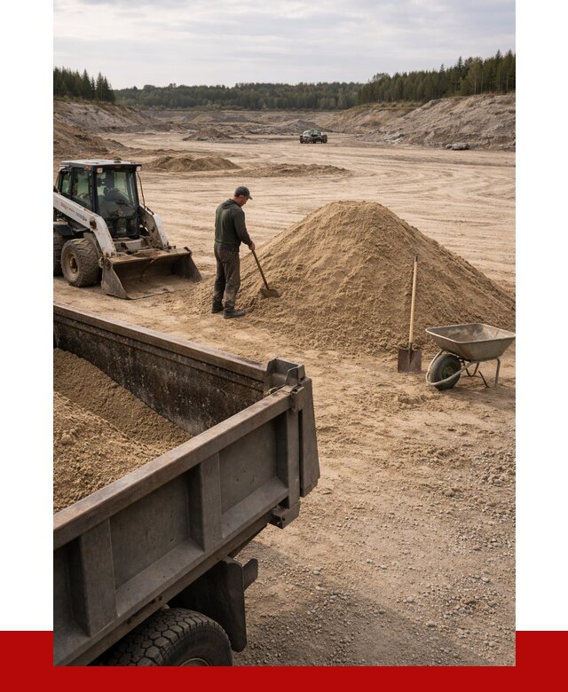 Карьерный песок среднезернистый в Видном, от 2277 р. ПРОНЕРУДВдн