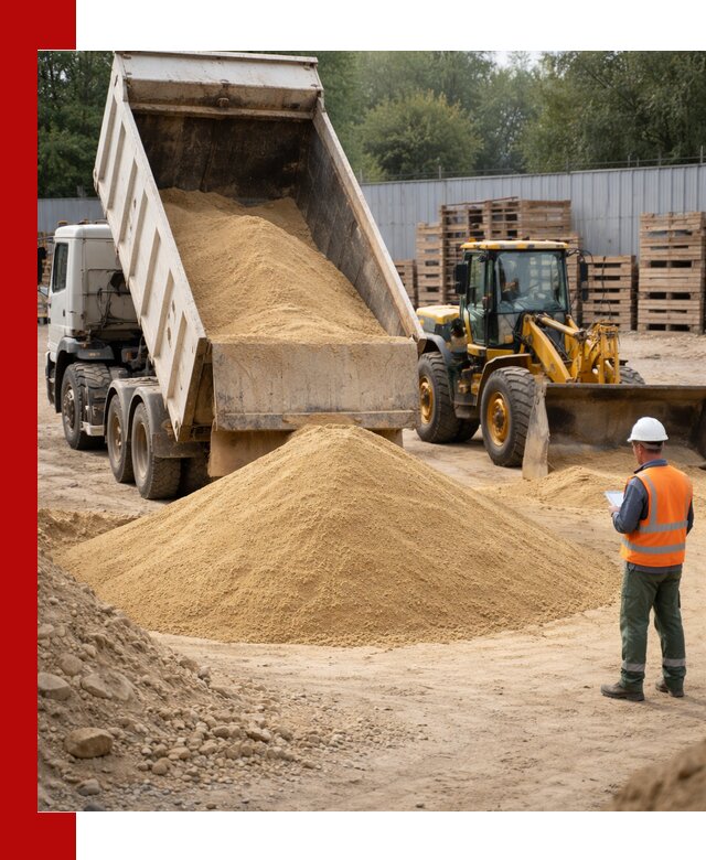 Доставка карьерного мелкозернистого песка в Видном
