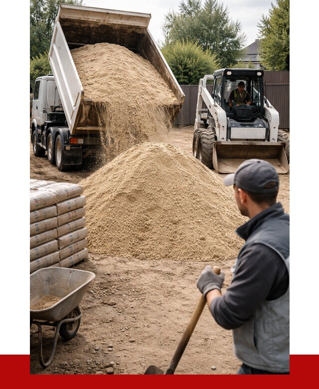 Мытый речной песок с доставкой в Видном от 1501 р. | ПРОНЕРУДВдн