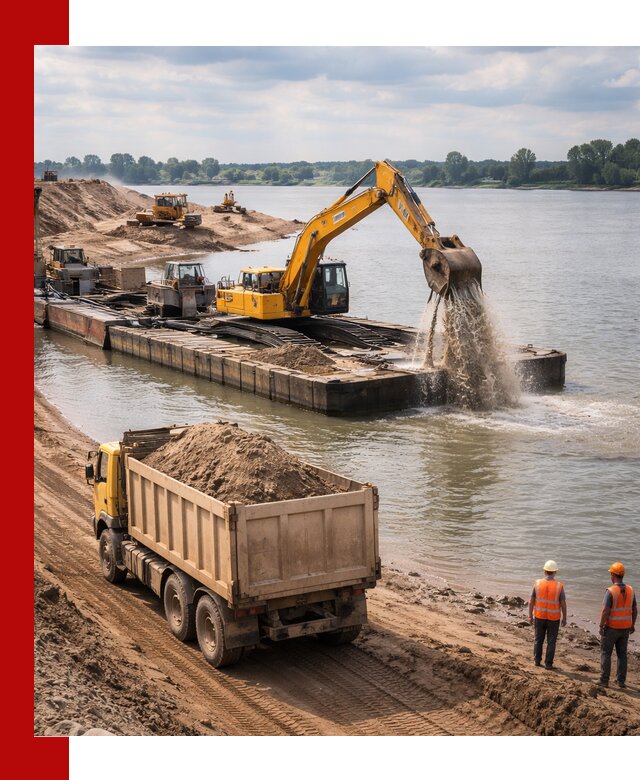 Намывной песок с доставкой в Видном оптом и в розницу