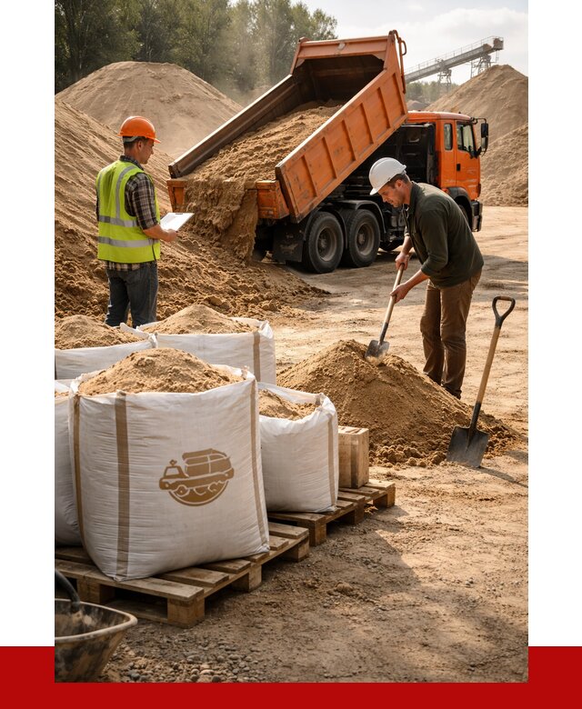 Строительный песок в Видном от 2277 р. с доставкой, ПРОНЕРУДВдн