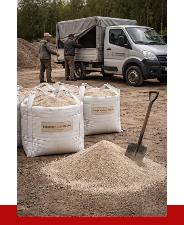 Кварцевый песок для пескоструя в Видном от 4658 р. | ПРОНЕРУДВдн