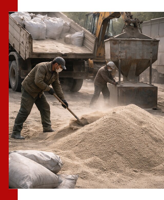 Кварцевый песок для пескоструя в Видном — доставка и качество