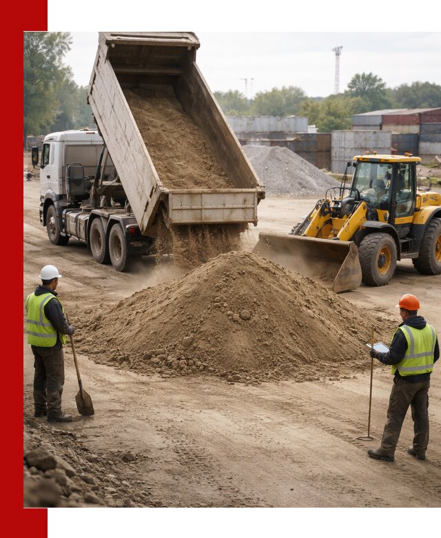 Доставка и продажа пескогрунта оптом и в розницу в Видном