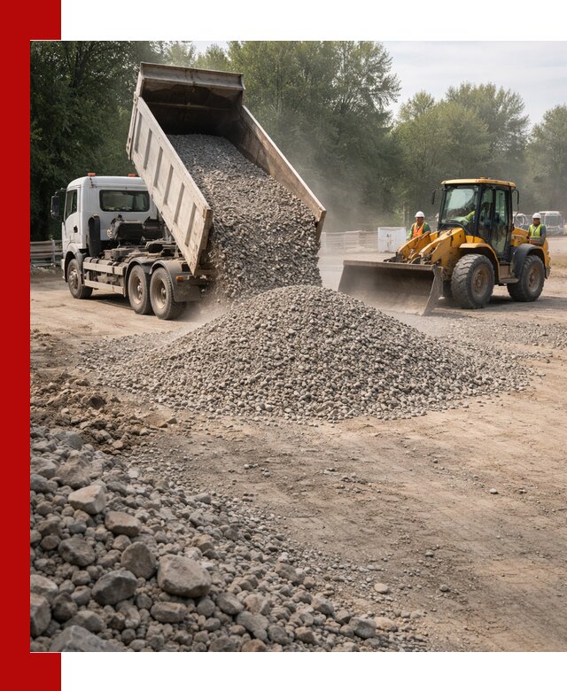 Гравий фракция 5–20 доставка в Видном оптом и в розницу