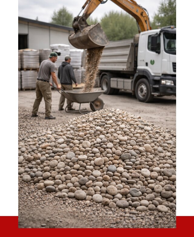 Галька декоративная в Видном от 3312 р. за куб | ПРОНЕРУДВдн