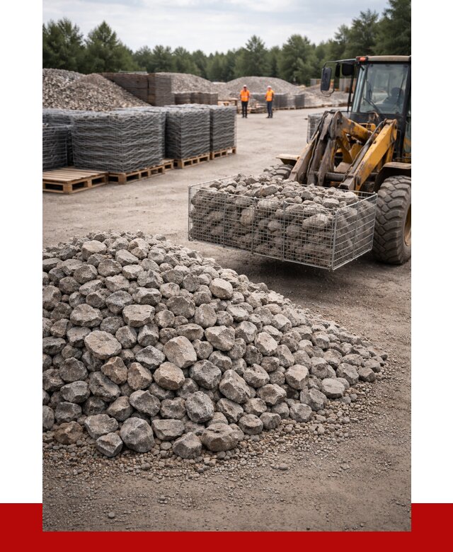 Камень для габионов фракция 70-150 в Видном от 4347 р. | ПРОНЕРУДВдн