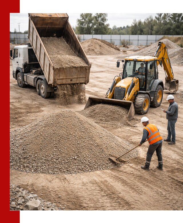 Поставка и доставка ПГС С4 в мешках и самосвалах в Видном