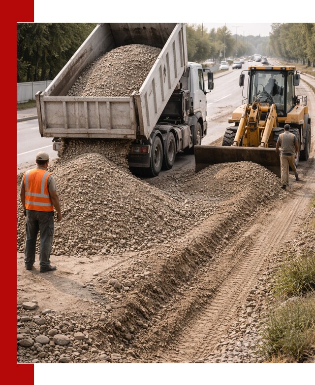 Опгс для устройства дорог и подсыпки в Видном