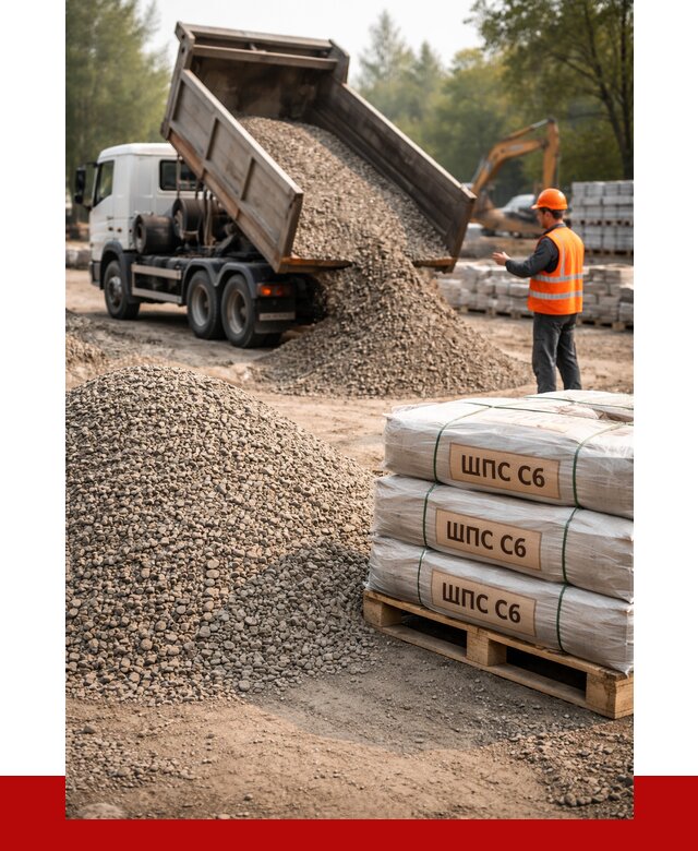 ЩПС С6 в Видном с доставкой от 2277 р. за куб | ПРОНЕРУДВдн