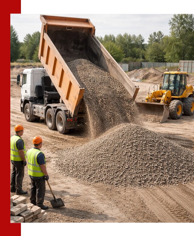 Доставка щебёночно-песчаной смеси ЩПС С7 в Видном