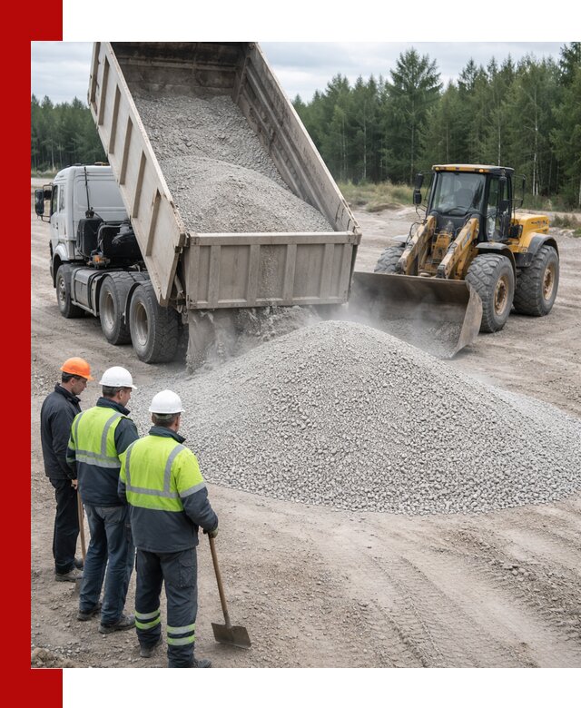 Известняковый отсев 0-5 доставка в Видном быстро и выгодно