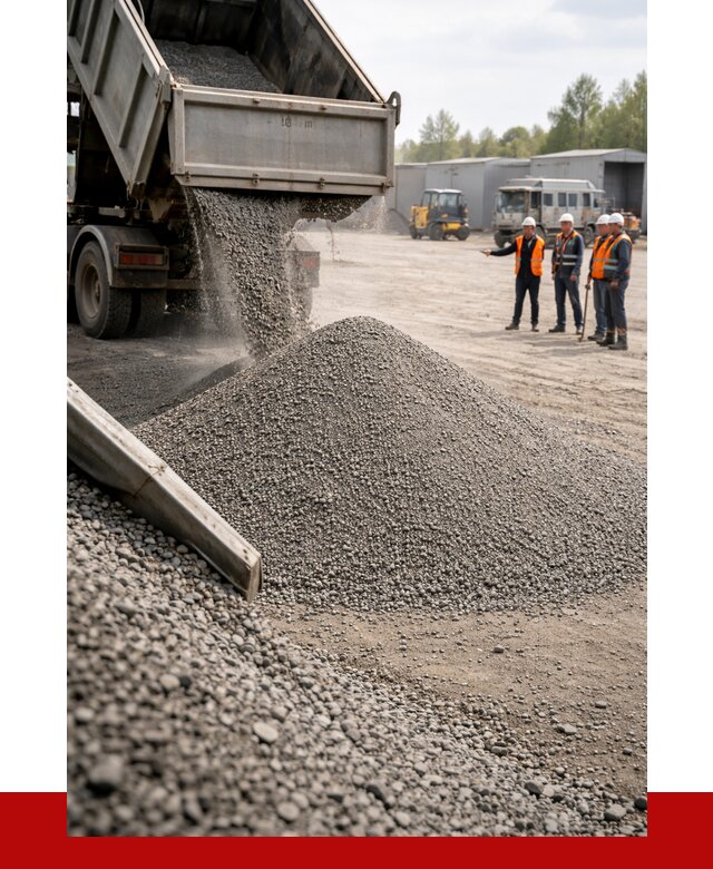 Гравийный отсев 0-5 в Видном от 1242 р. с доставкой | ПРОНЕРУДВдн