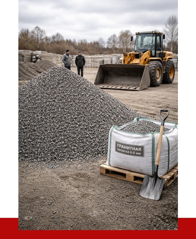 Купить гранитную крошку в Видном от 4968 р. с доставкой | ПРОНЕРУДВдн