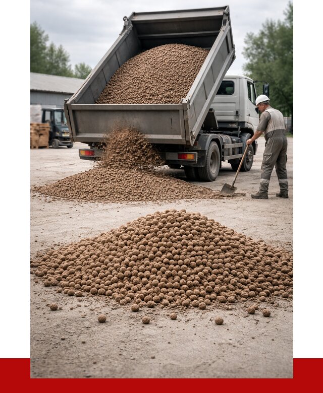 Керамзит с доставкой в Видном от 4347 р. за м3 | ПРОНЕРУДВдн