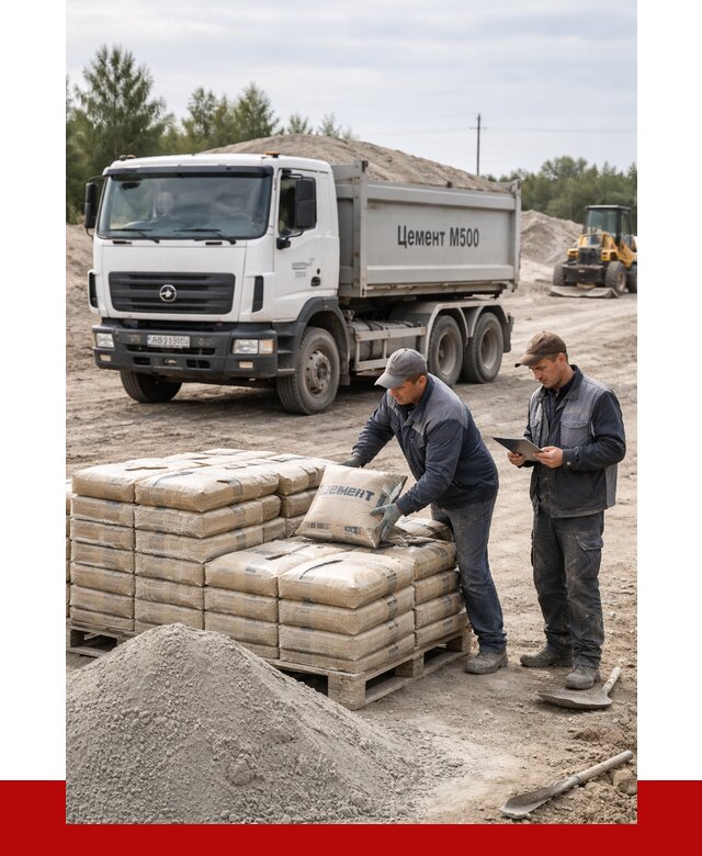 Купить цемент м500 с доставкой в Видном от 5382 р. | ПРОНЕРУДВдн