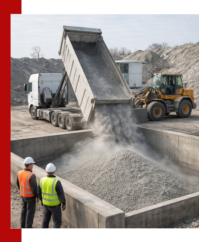 Доставка цемента навалом в Видном крупными партиями