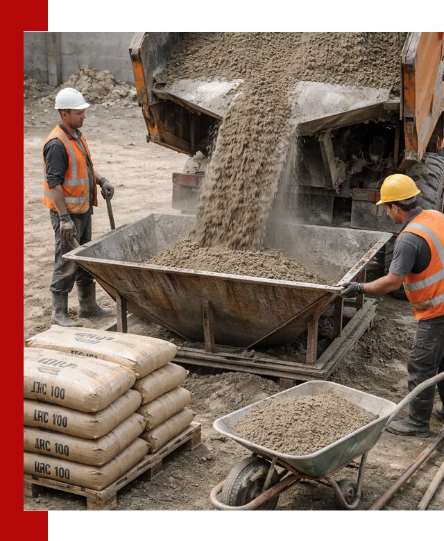 Доставка цементно-песчаной смеси М100 в Видном