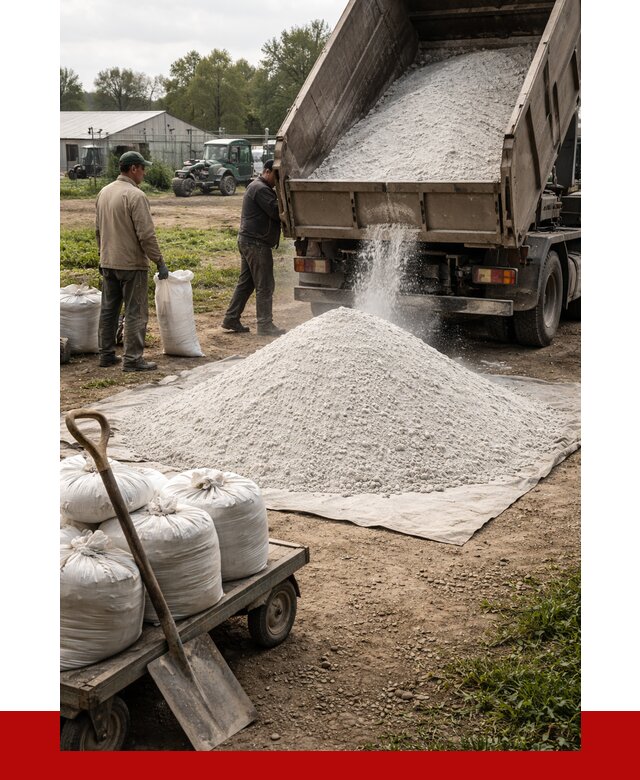 Купить известняковая мука в Видном от 4347 р. за куб | ПРОНЕРУДВдн