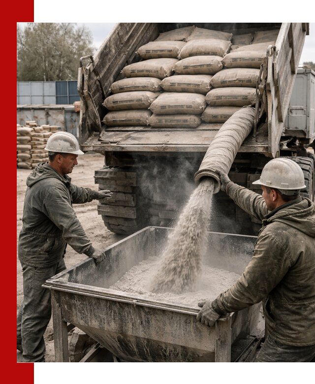 Доставка цемента М400 в Видном оптом и в розницу