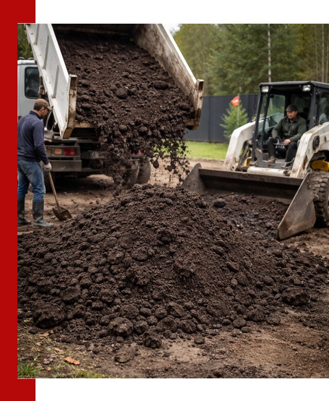 Плодородный грунт с доставкой в Видном для садов и огородов