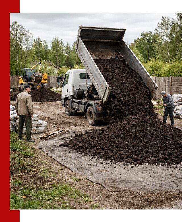 Доставка качественного почвогрунта в Видном оптом и в розницу