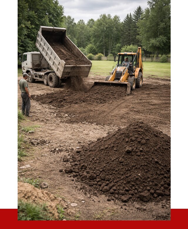 Грунт для выравнивания участка в Видном от 1242 р. | ПРОНЕРУДВдн