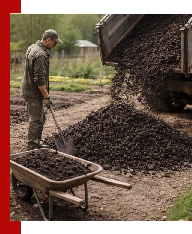 Доставка качественной земли для огорода в Видном