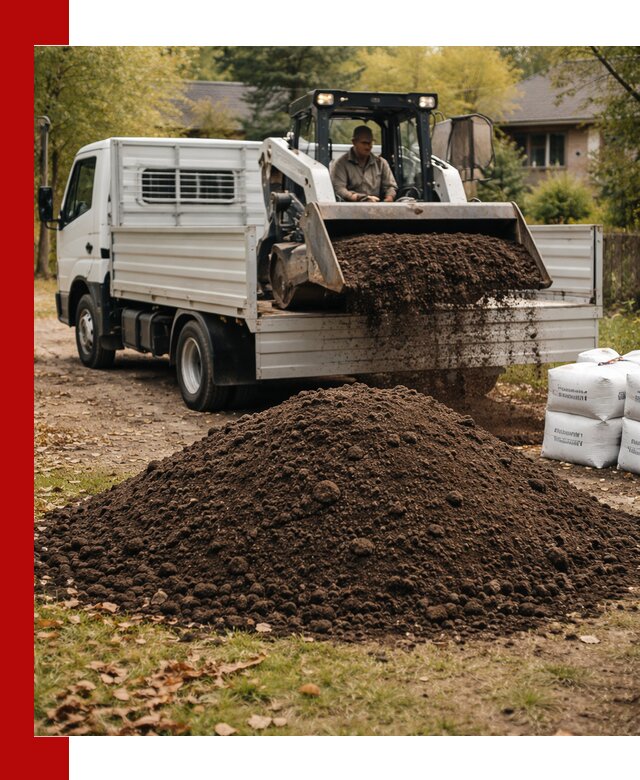 Доставка садовой земли в больших объёмах в Видном