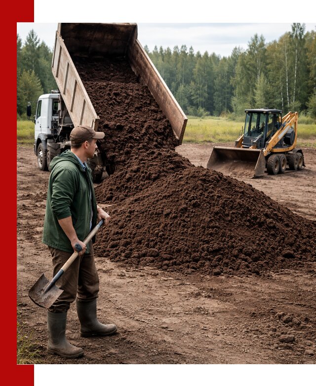 Купить верховой торф с доставкой в Видном для садоводства и растений