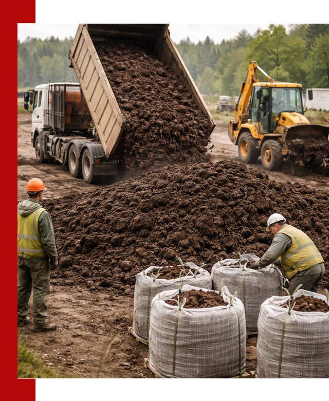 Доставка нейтрального торфа в Видном оптом и в розницу
